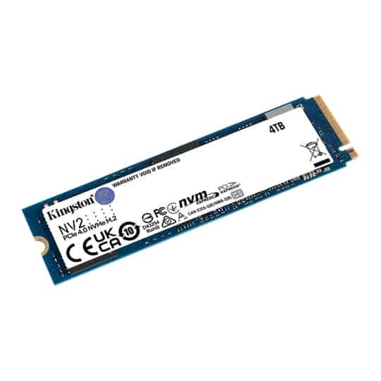 Kingston NV2 4TB M.2 NVMe PCIe 4.0 SSD/Solid State Drive